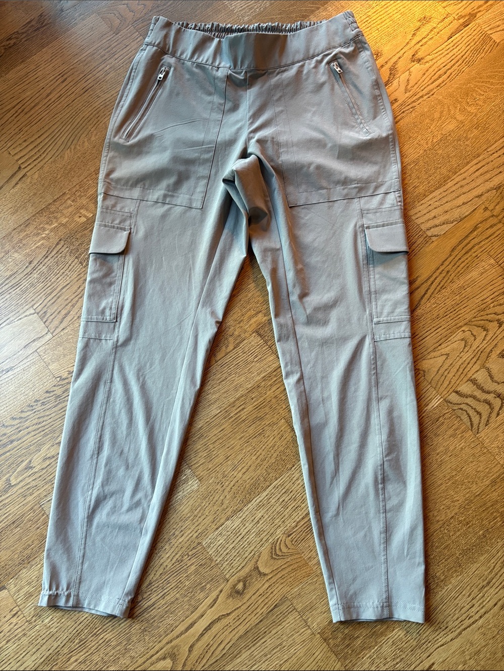Athleta Light tan Cargo Joggers